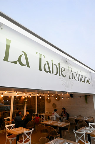 La Table Bohème - Restaurant - Cap d'Agde